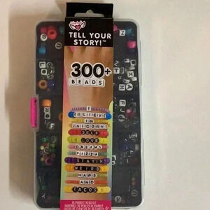 Tell Your Story 300+ Beads Set New In Box